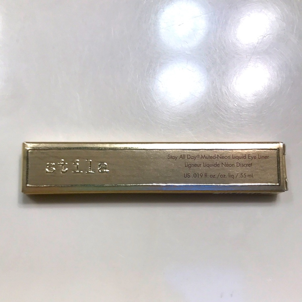 NEW Stila Stay All Day Muted-Neon Liquid Eye Liner Mellow Yellow